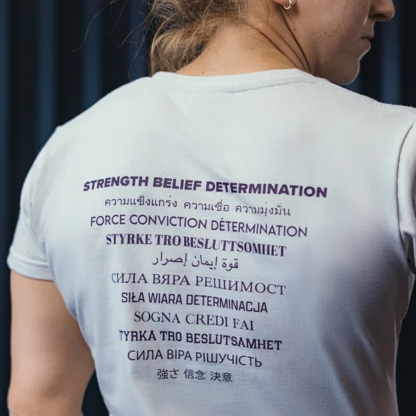 Aspire Brand T-Shirts (Off White) - Image 4