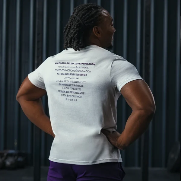 Aspire Brand T-Shirts (Off White) - Image 5