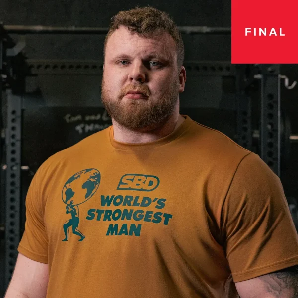 2025 World's Strongest Man T-Shirt - Image 4